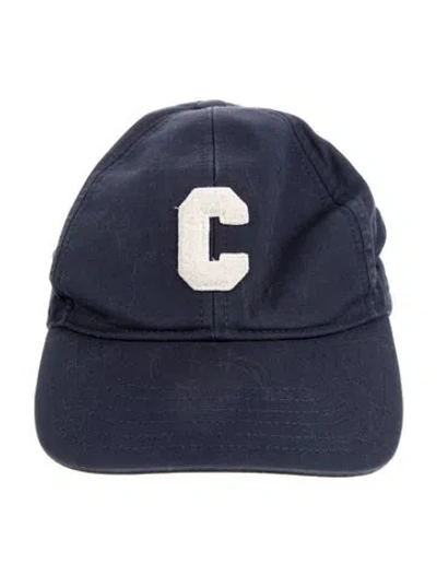 Pre-owned Celine Initial Baseball Cap In Blue