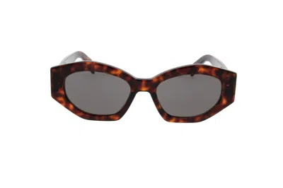 Celine Irregular Frame Sunglasses In 52a - Black