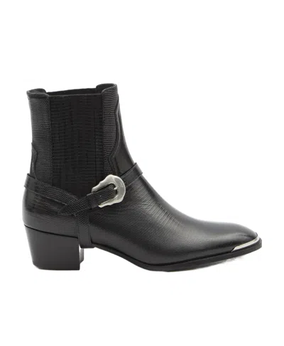 Celine Isaac Chelsea Boots In Black