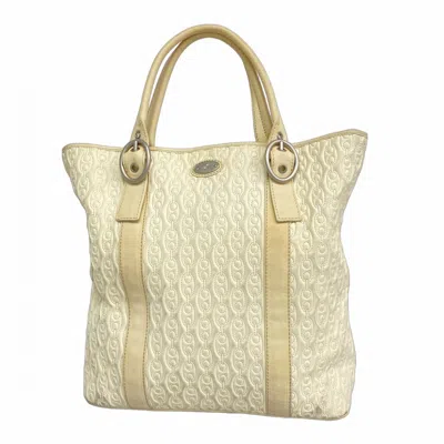 Pre-owned Celine Ivory Leather Tote Bag () In White