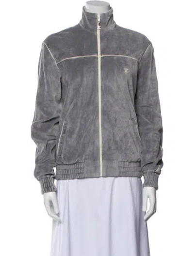 Pre-owned Celine Jacket In Gray
