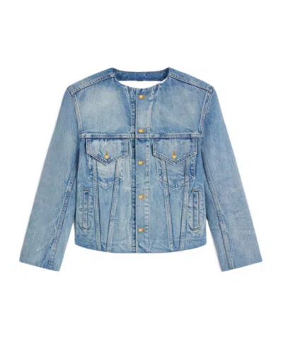 Celine Women Denim Jacket In Multi