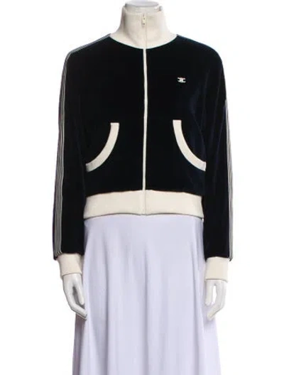 Pre-owned Celine Jacket W/ Tags In Blue