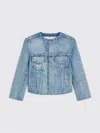 Celine Women Denim Jacket In Blue