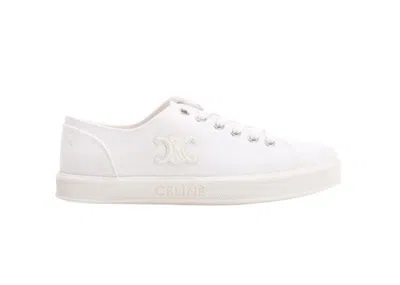 Pre-owned Celine Jane (women's) Sneakers In Optic White
