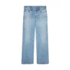 Celine Max Jeans In Golden Harmony Wash Denim In Blue