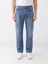 Celine Belt-loop Jeans In Blue
