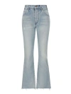Celine Jeans With Belt Loops In Gray