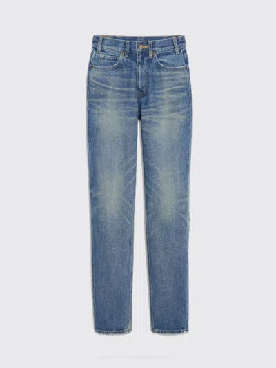 Celine Jeans Woman  In Blue