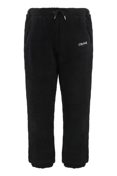 Celine Jersey Track-pants In Black