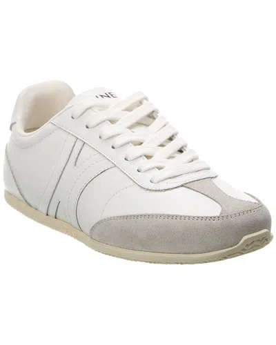 Celine White Lace-up Sneakers For Women
