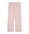 Celine Jolene Jeans In Rosewater Stone Wash Denim In Pink