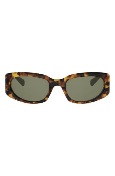 Celine Journey 57mm Geometric Sunglasses In Pattern