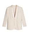 Celine Jude Dovetail Suit Jacket In Nude