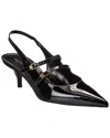 Celine Judy Patent Slingback Pump