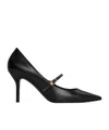 Celine Judy Strappy Pump In Calfskin In Black