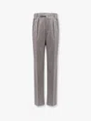 Celine Keith Cashmere Trouser With Pinces In Gray
