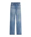 Celine Kitty Jeans In Clear Sky Rinse Denim In Blue