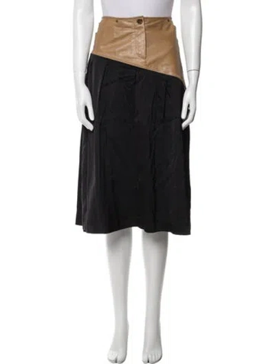 Pre-owned Celine Knee-length Skirt In Multi
