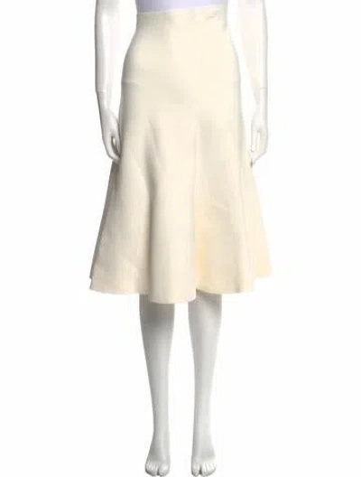 Pre-owned Celine Knee-length Skirt In Neutral