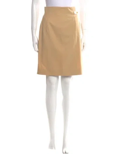 Pre-owned Celine Knee-length Skirt In Neutral