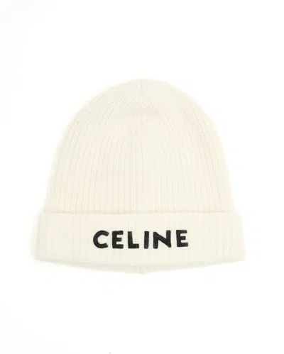 Pre-owned Celine Céline Knitted Wool Beanie In Other