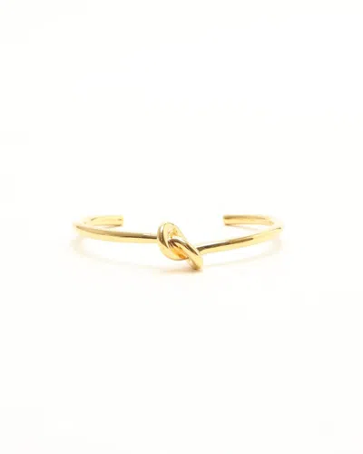 Celine Céline Knot Bracelet In Gold