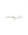 Celine Céline Knot Bracelet In Metallic