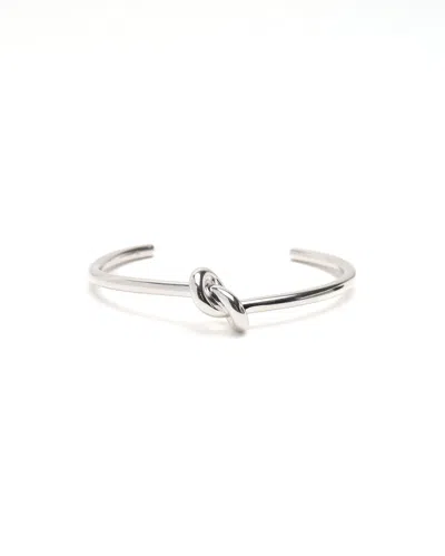Celine Céline Knot Bracelet In Metallic
