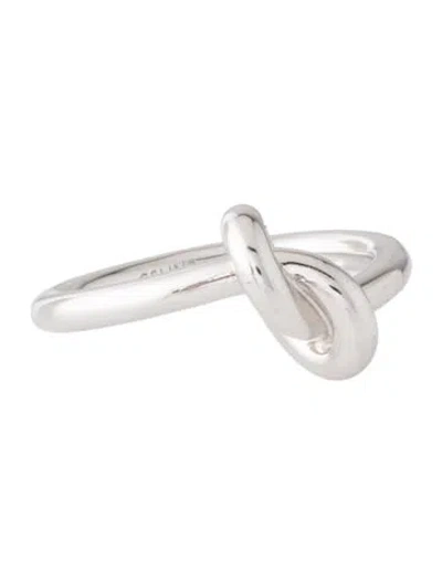 Pre-owned Celine Knot Ring In Multi