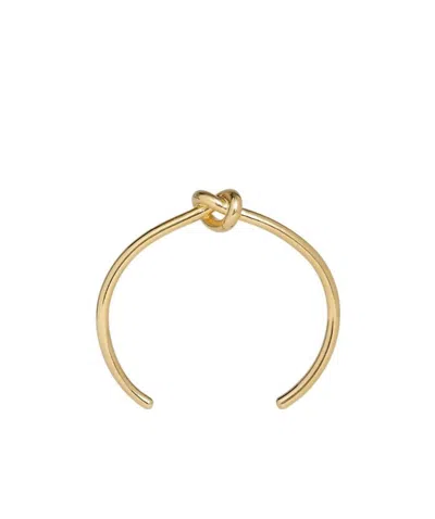 Celine Knot Ultra-thin Bracelet In Yellow
