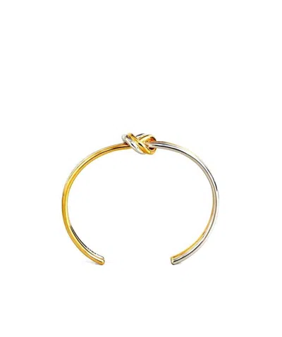 Celine Knotted Design Bracelet In Yellow