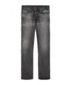 Celine Straight Leg Trousers Faded Effect In Gray