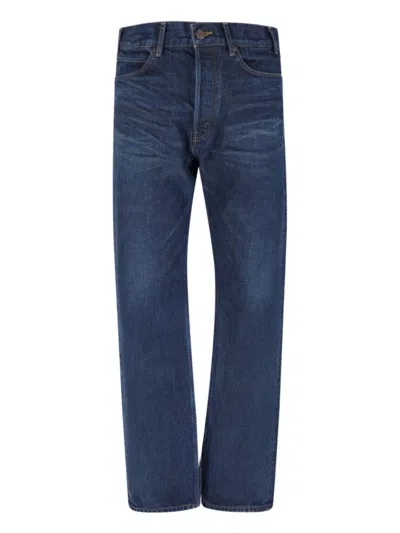 Celine Kurt Straight Jeans In Blue