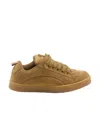 Celine Low Top Skate Sneakers In Brown