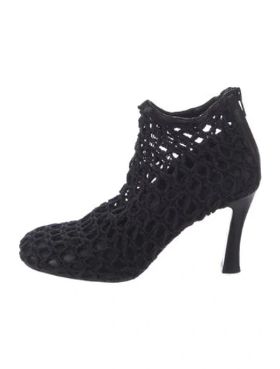 Pre-owned Celine Lace-up Boots In Black