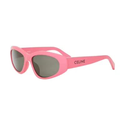 Celine Ladies Black Cat Eye Sunglasses Cl40279u 72a In ["grey"]