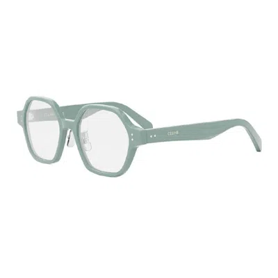 Celine Ladies Black Geometric Eyeglass Frames Cl50142f 093