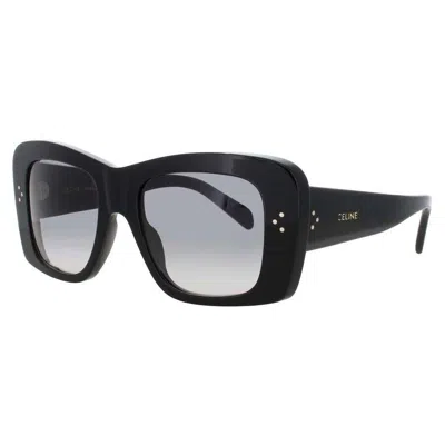 Celine Ladies Black Rectangular Sunglasses Cl40321i01b In ["black"]