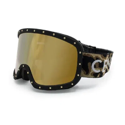 Celine Ladies Black Shield Sunglasses Cl40196u 99c In ["grey"]