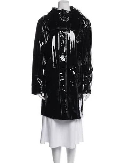 Pre-owned Celine Lambskin Parka W/ Tags In Black