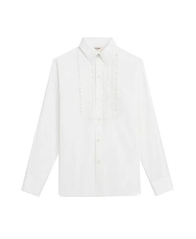 Celine Lapel Button Shirt
