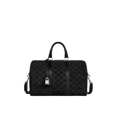 Celine Large Boston Bag In Black