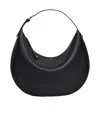 Celine Large  Lulu In Grained Calfskin In Black