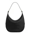 Celine Large Helose Cuir Triomphe Shoulder Bag In Black