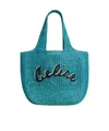 Celine Large Hobo Basket Bag In Blue