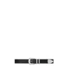 Celine Large Logo Belt In Black