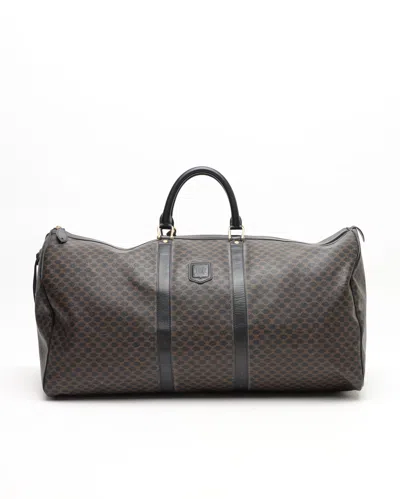 Celine Céline Large Macadam Boston Bag