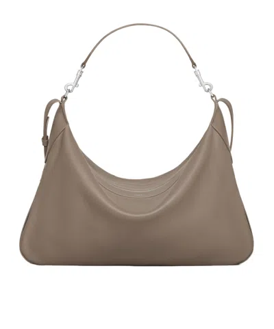Celine Large Romy In Supple Grained Calfskin In Blue