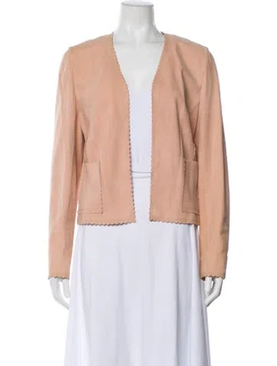 Pre-owned Celine Late 1990's - Early 2000's Evening Jacket In Pink